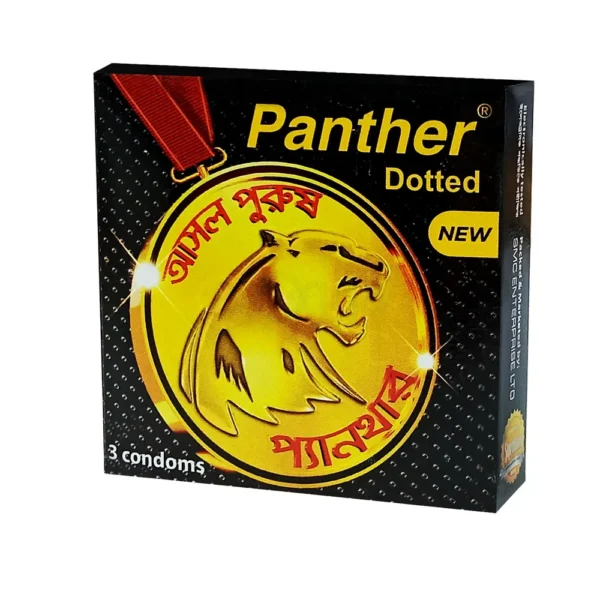 Panther Dotted Condom – Combo 6 Pack – 6×3=18pcs Condom - Image 2