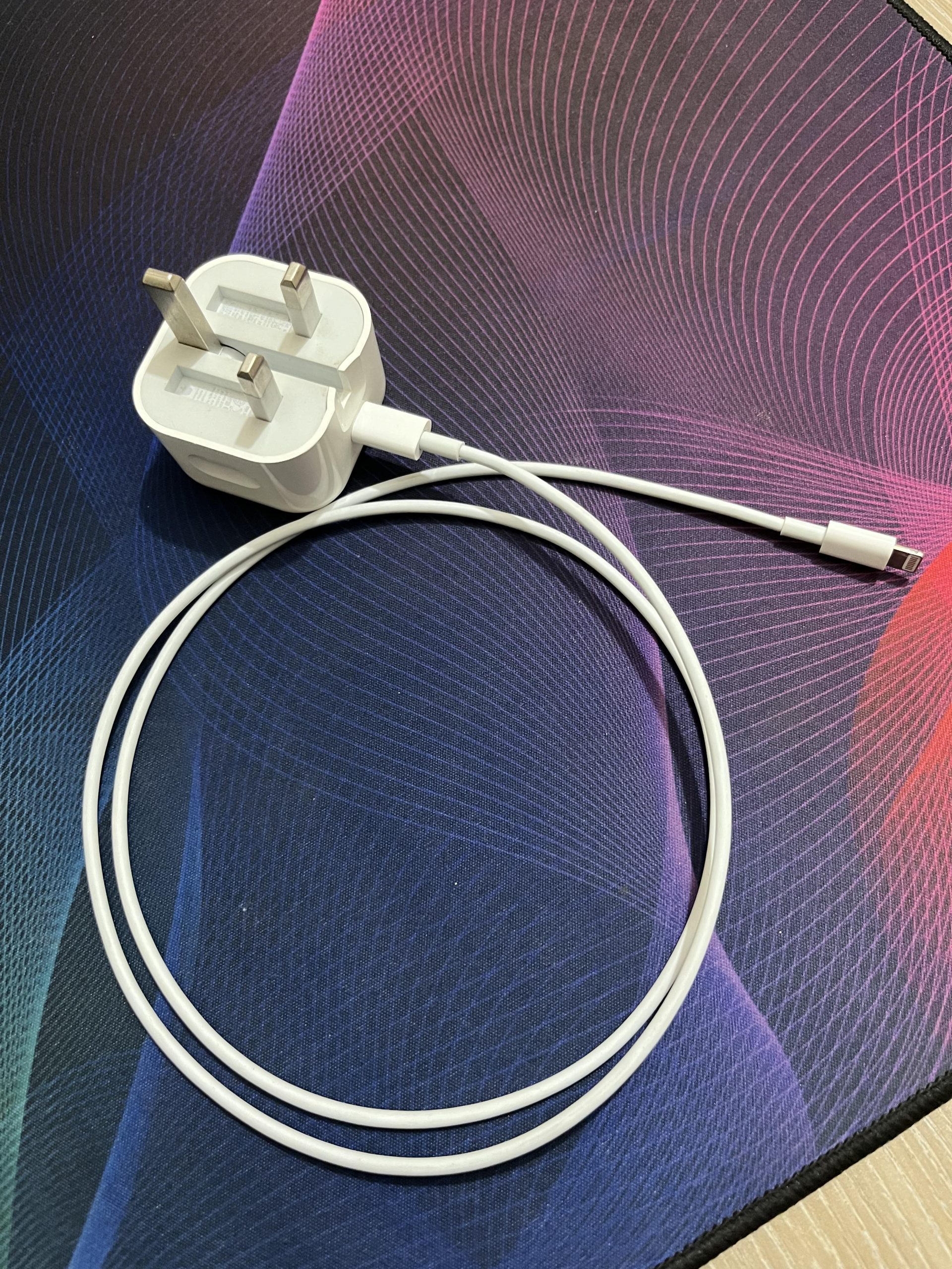 Apple 20W USB-C Power Adapter and Apple USB to Lightning Cable (1m)