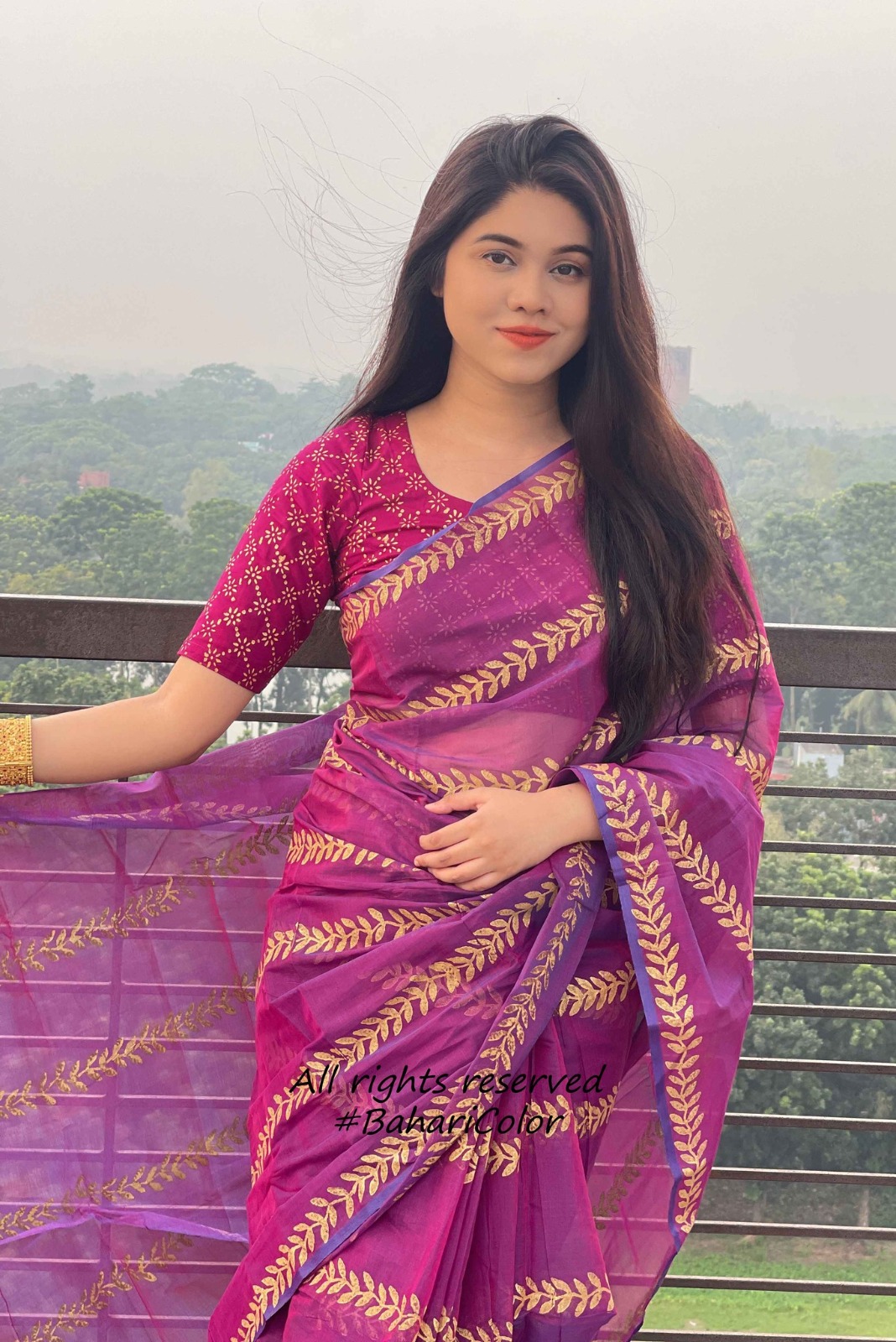 Sharee with Blouse P