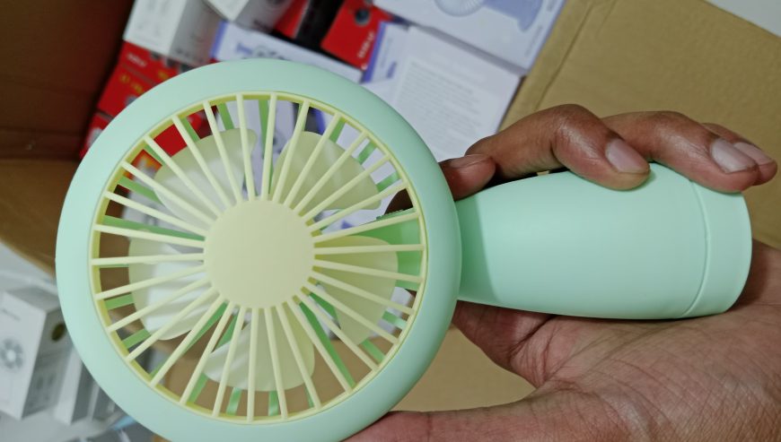 Mini Fan With Light